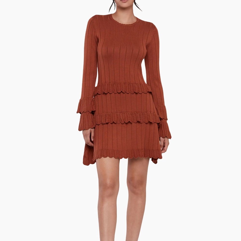 NWT Rachel Parcell

Tiered Ruffled Minidress
